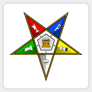 OES Emblem Order Of The Eastern Star Sticker